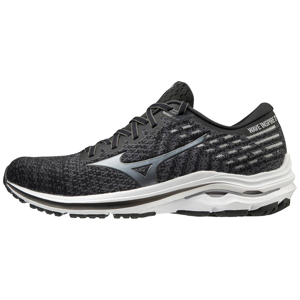 Mizuno Wave Inspire 17 WAVEKNIT Férfi Futócipő Fekete CBJ847039